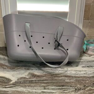 Stylish Gray Tote Bag